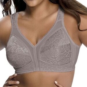 NEW Playtex 40DDD 18 Hour Original Comfort Strap Wirefree Bra 4693 Taupe 91896